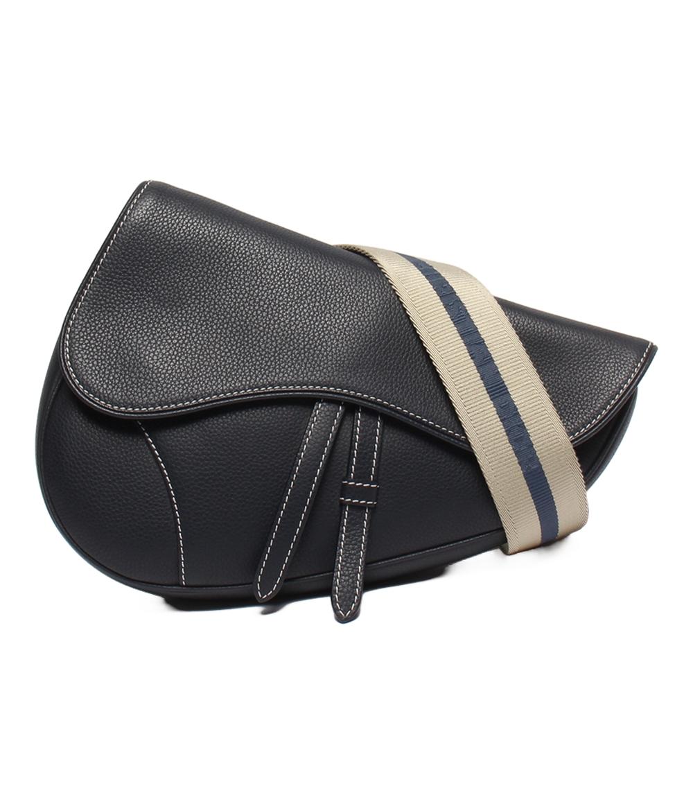 美品 Dior ショルダーバッグ ボディバッグ サドルバッグ メンズ