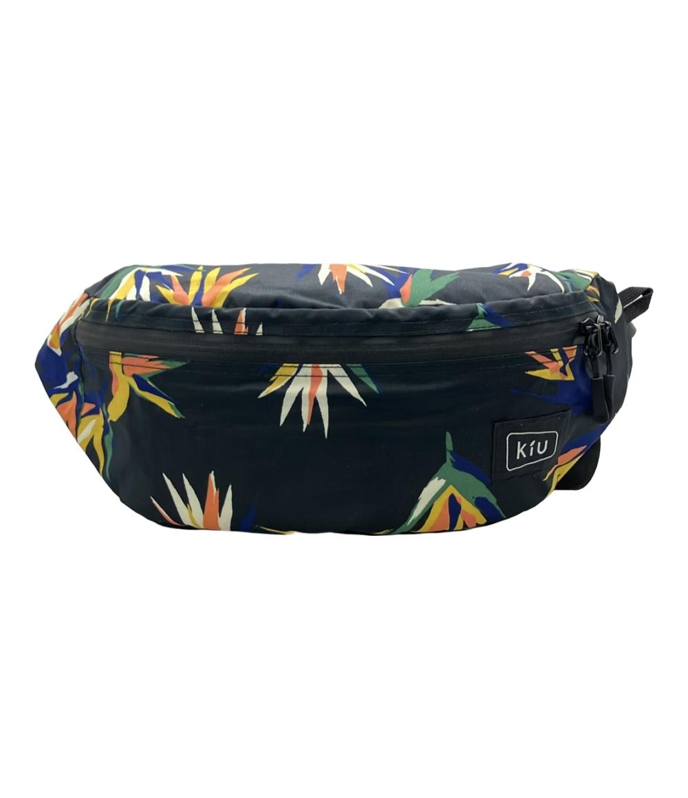 美品 キウ ボディバッグ ウエストポーチ メンズ KiU