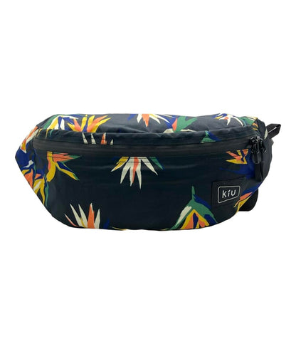美品 キウ ボディバッグ ウエストポーチ メンズ KiU
