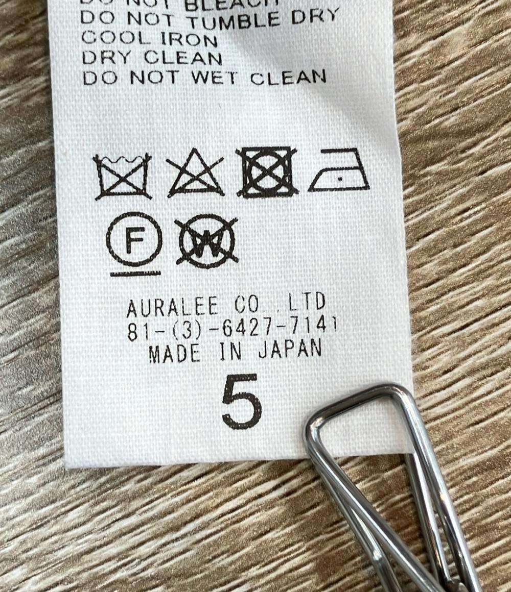 AURALEE 長袖ニット ウール カシミア A24AP02SC メンズ SIZE 5 (L) オーラリー