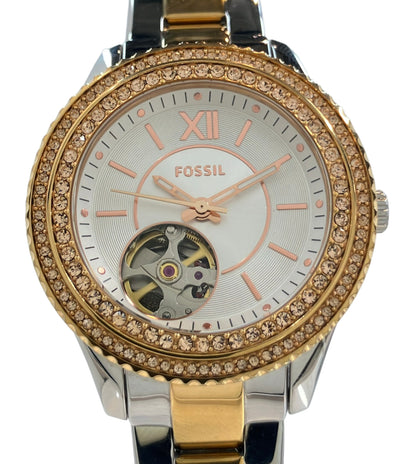 FOSSIL 腕時計 自動巻き シルバー ME3214 レディース フォッシル