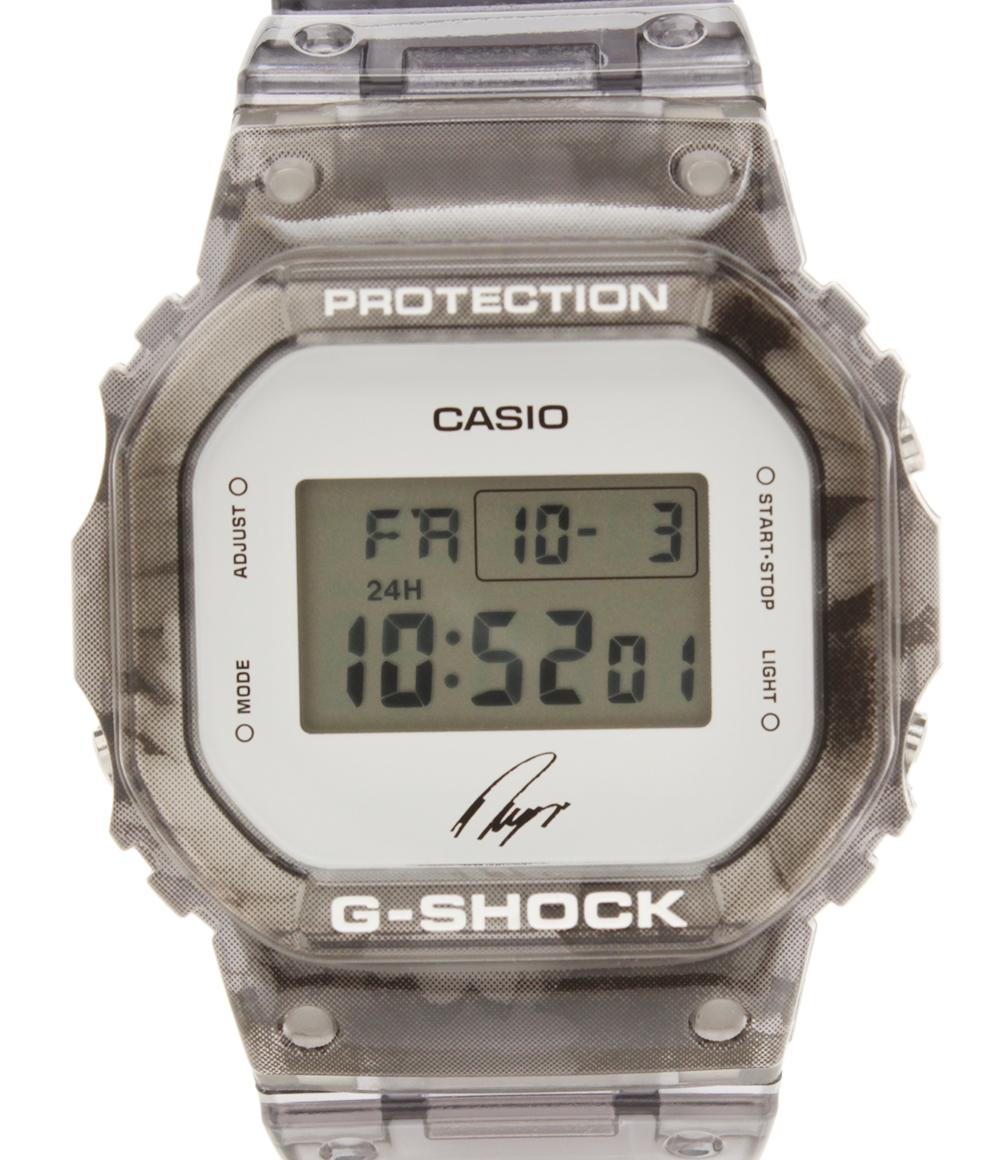 美品 カシオ 腕時計 石川遼 RYO ISHIKAWA G-SHOCK クオーツ DW-5600VT メンズ CASIO