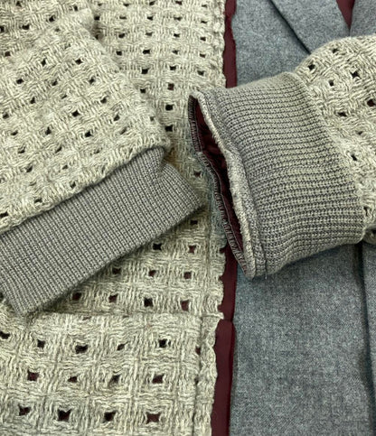 ドゥルカマラ テーラードジャケット スクエアメッシュ ニットジャケット D223-J371 メンズ SIZE 1 (S) Dulcamara