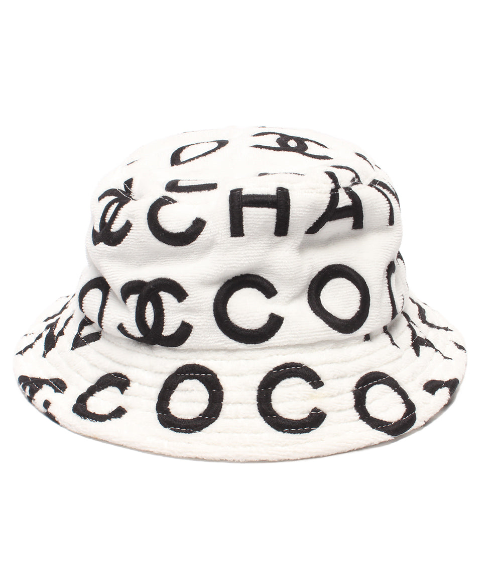 美品 CHANEL バケットハット ココビーチ レディース メンズ SIZE M シャネル