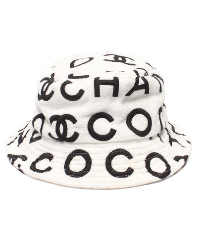 美品 CHANEL バケットハット ココビーチ レディース メンズ SIZE M シャネル