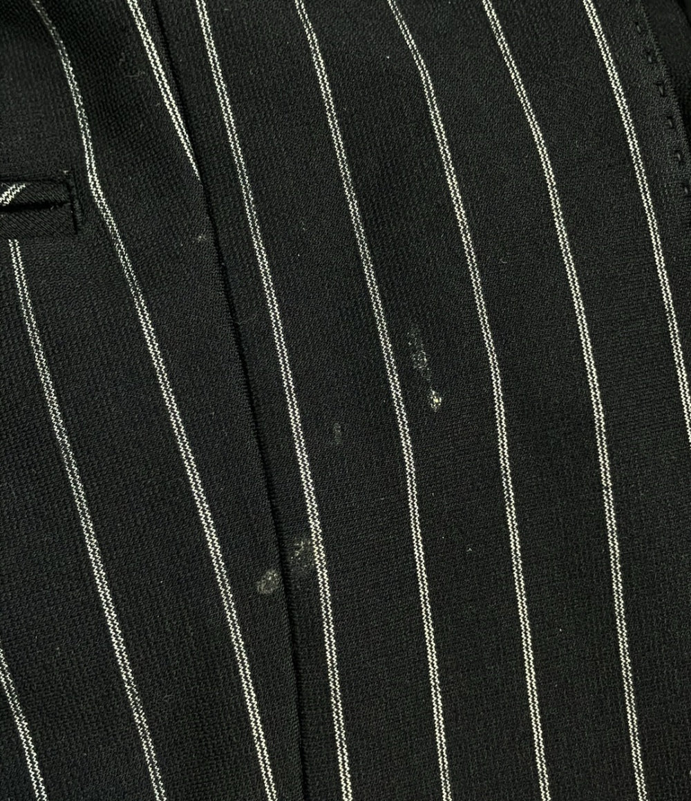 コムサ・デ・モード ノーカラージャケット ストライプ柄 レディース SIZE 9 (M) COMME CA DU MODE