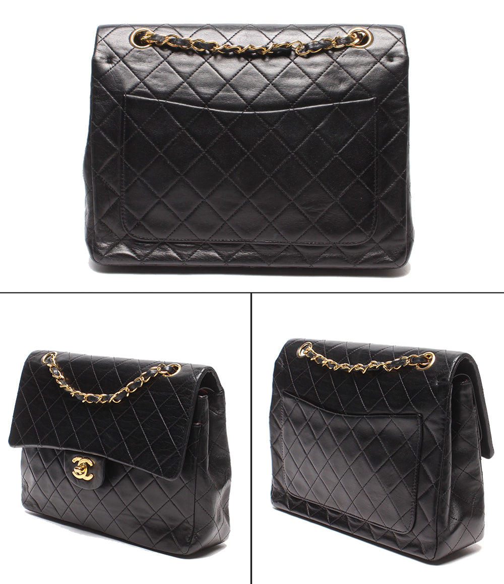 CHANEL チェーンショルダーバッグ 肩掛け 斜め掛け マトラッセ25
