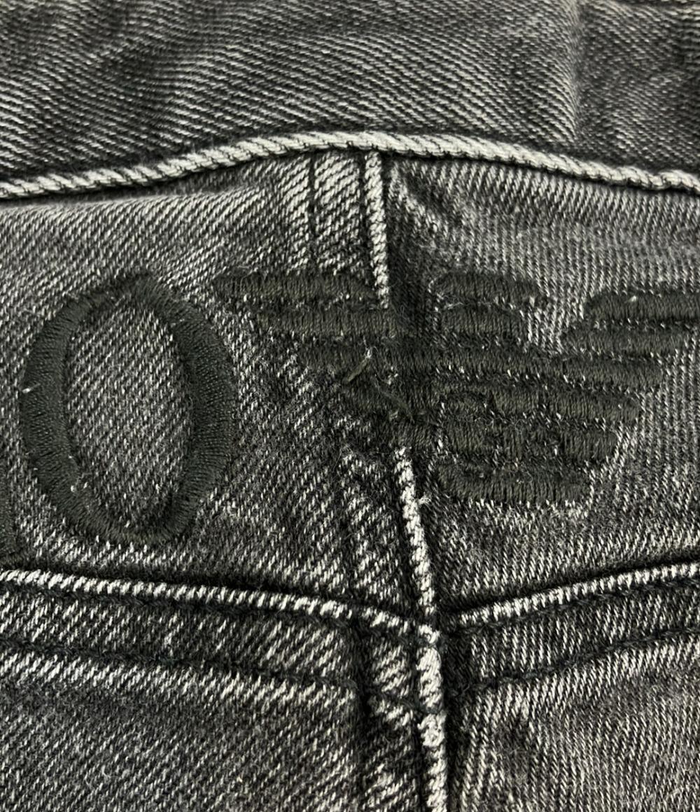 Emporio Armani バッグ刺繍ロゴ デニムパンツ メンズ SIZE W33 L34 エンポリオ・アルマーニ