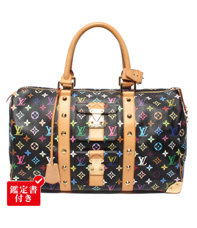 LOUIS VUITTON ボストンバッグ ノワール スタッズ キーポル45 モノグラムマルチカラー M92640 レディース メンズ ルイ・ヴィトン