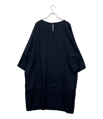 Emporio Armani 7分袖ワンピース 無地 SIZE 42 (L) エンポリオ・アルマーニ