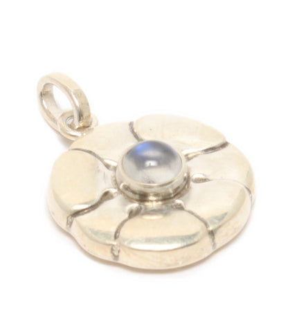 Georg Jensen ペンダントトップ SV925 436 ムーンストーン フラワーモチーフ レディース ジョージジェンセン