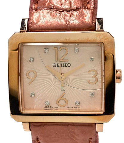 セイコー 腕時計 lk ルキア クオーツ ゴールド 1N01-0LZ0 レディース SEIKO