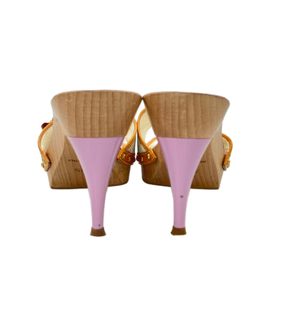 LOUIS VUITTON ミュールサンダル モノグラム マルチカラー レディース SIZE 36 1/2 (23.5cm) ルイ・ヴィトン