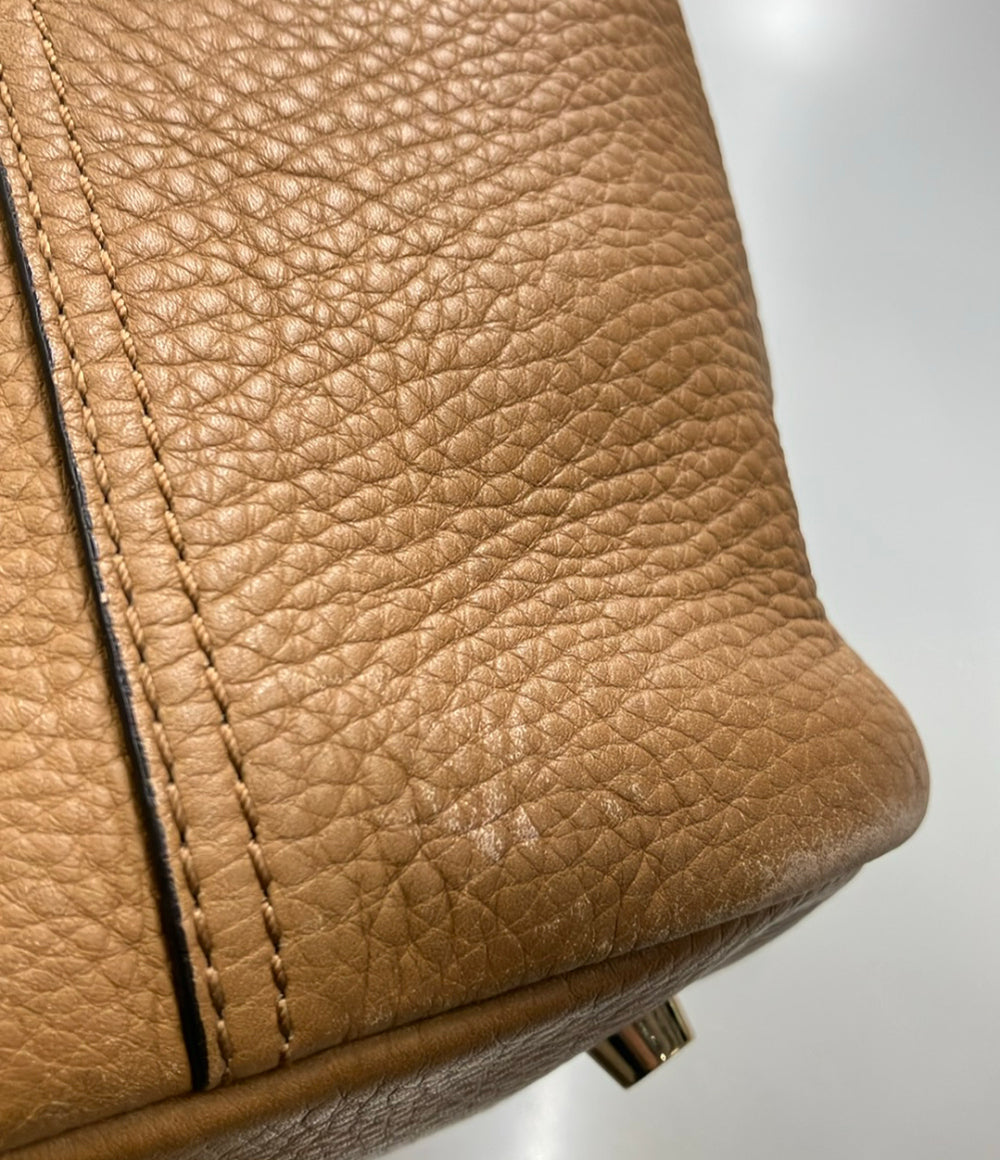 BURBERRY ショルダーバッグ バケットバッグ 肩掛け レザー レディース バーバリー