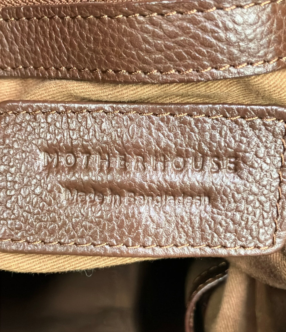 MOTHERHOUSE トートバッグ レザー レディース マザーハウス – Rehello
