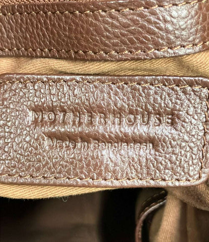 MOTHERHOUSE トートバッグ レザー レディース マザーハウス