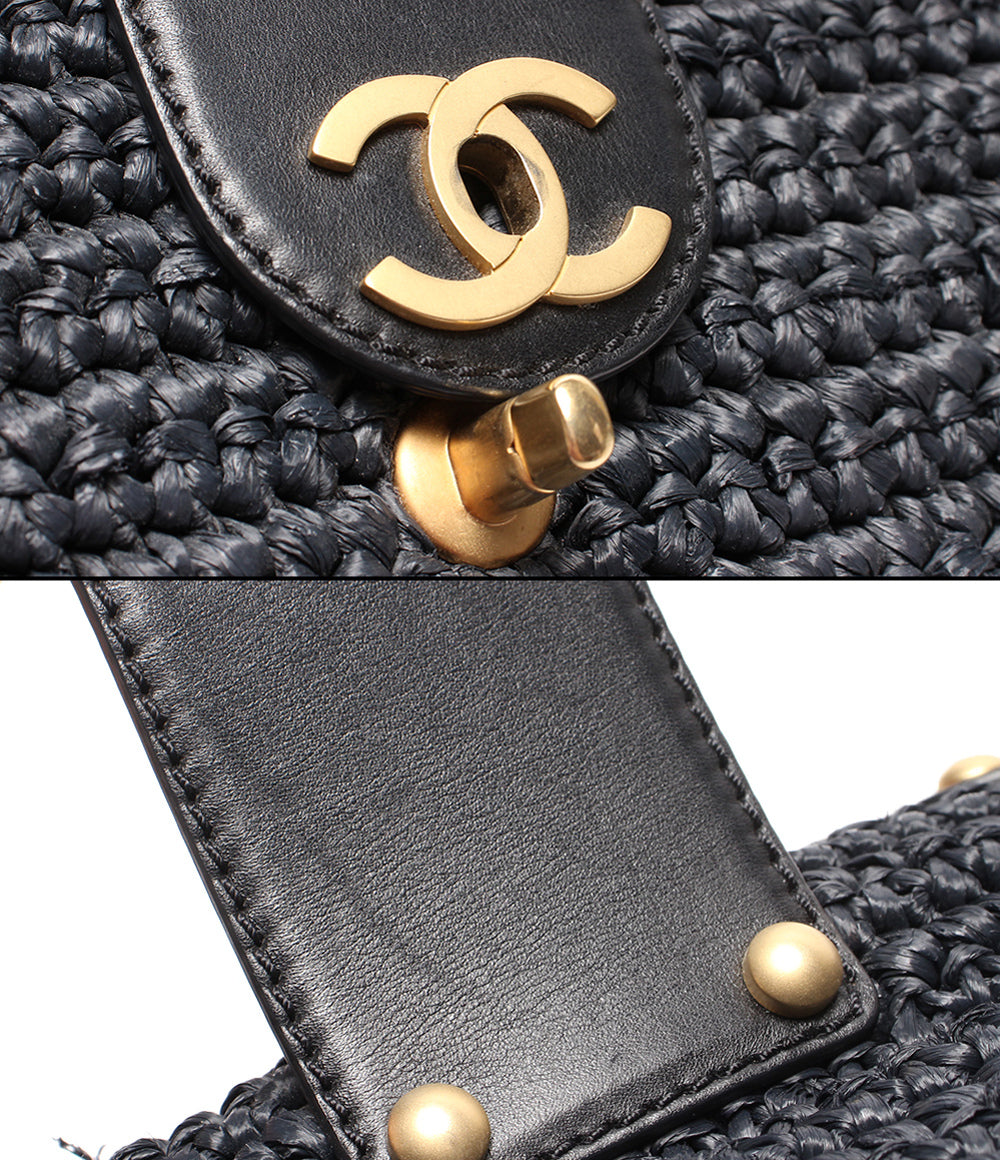 CHANEL チェーンショルダーバッグ トートバッグ 肩掛け ゴールド金具