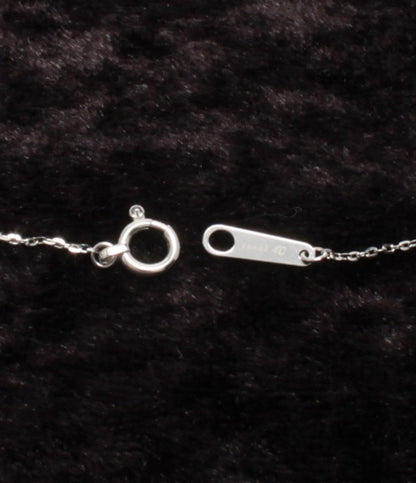 美品 カナルヨンドシー ネックレス K18WG ダイヤ レディース canal4℃