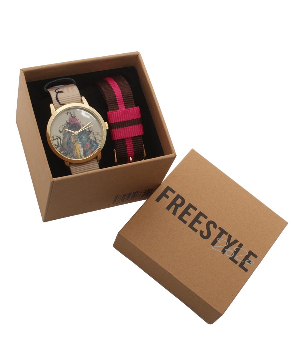 美品 腕時計 嵐 大野智 個展 グッズ FREESTYLE 2020 クオーツ