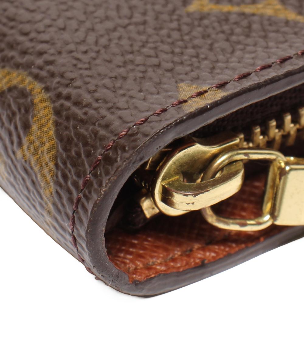 LOUIS VUITTON ラウンドファスナー長財布 モノグラム ポルトモネジップ