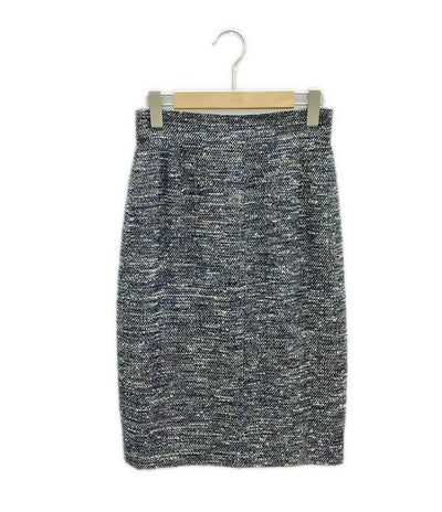 美品 シャネル ツイードスカート ココマーク レディース SIZE 36 (M) CHANEL
