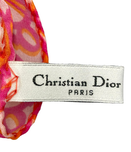 美品 Dior スカーフ シルク100% トロッター レディース ディオール