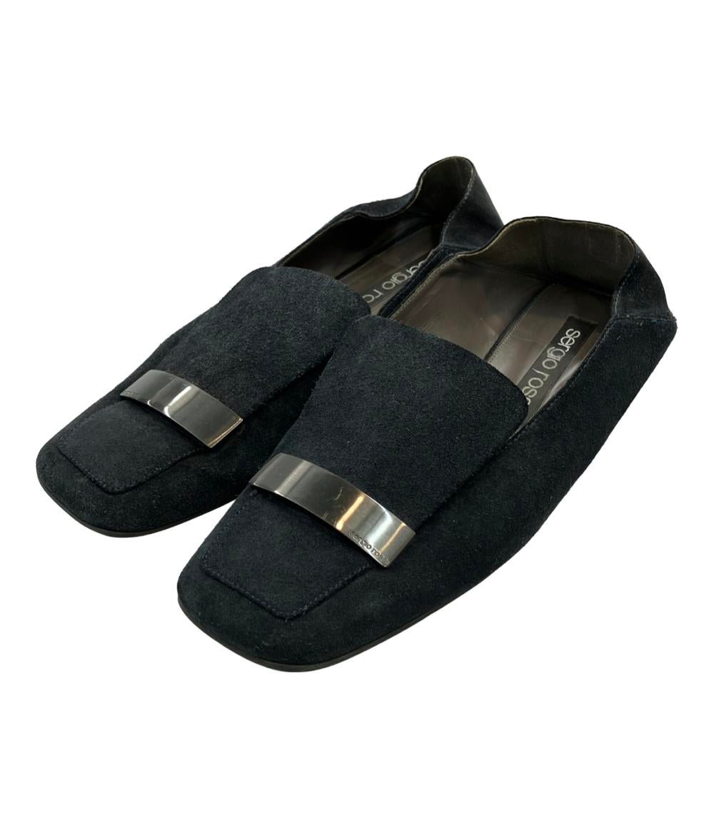 Sergio Rossi フラットシューズ スエード メンズ SIZE 8 1/2 (M) セルジオロッシ