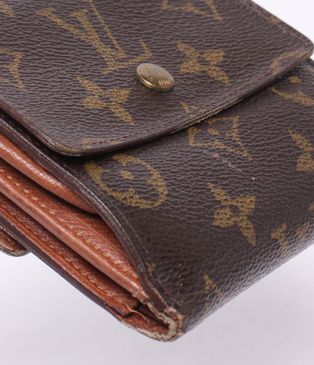 LOUIS VUITTON Wホック二つ折り財布 ポルト モネ ビエ カルト クレディ モノグラム M61652 レディース メンズ ルイ・ヴィトン
