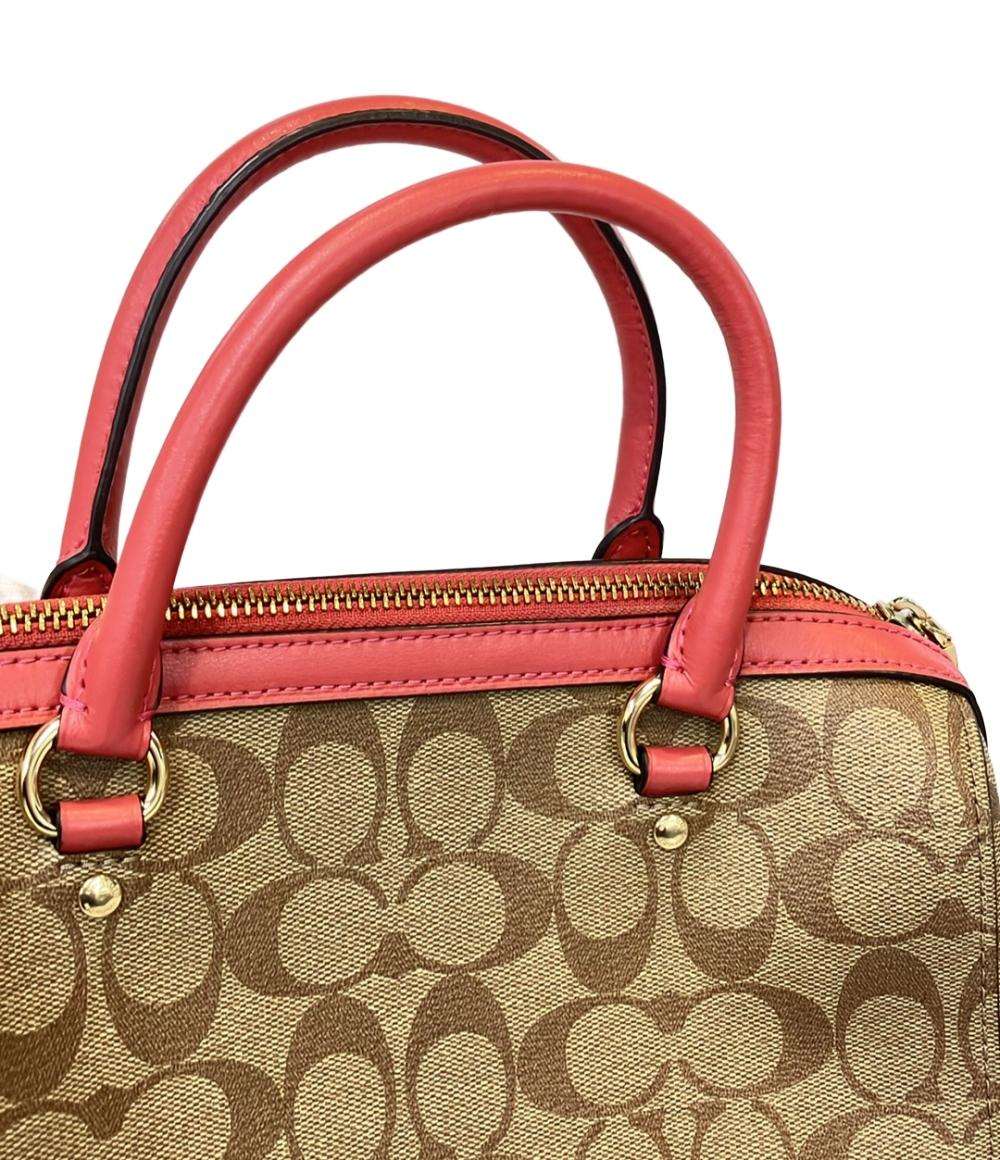COACH 2WAY ハンドバッグ ショルダーバッグ 斜め掛け シグネチャー 83607 レディース コーチ