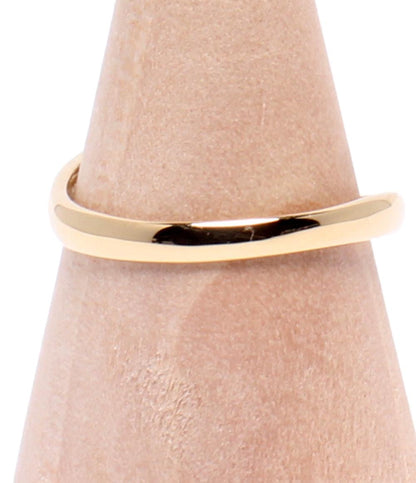 美品 リング 指輪 K18 ターコイズ ハートモチーフ レディース SIZE 10号