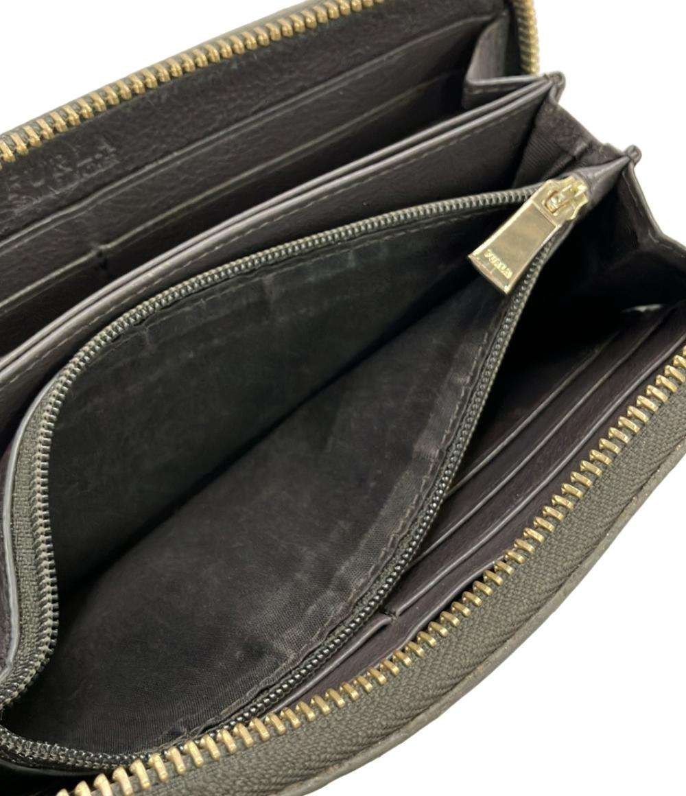 訳あり フルラ ラウンドファスナー長財布 レディース Furla