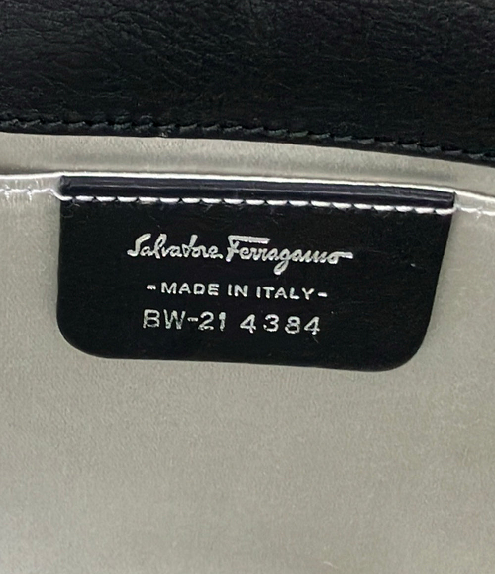 Salvatore Ferragamo ショルダーバッグ 肩掛け エナメル チェーン BW-21 4384 レディース サルヴァトーレフェラガモ