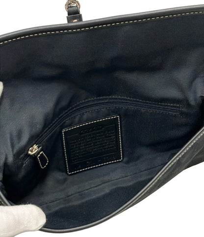 美品 COACH ショルダーバッグ 肩掛け シグネチャー 6348 レディース コーチ