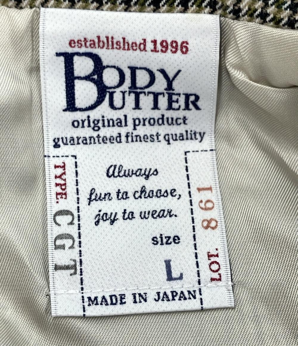 美品 ボディバター テーラードジャケット 千鳥格子柄 メンズ SIZE L (L) BODY BUTTER