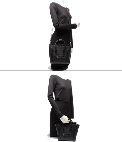 セリーヌ 2way ハンドバッグ ショルダーバッグ 斜め掛け ラゲージナノ 189243 レディース CELINE