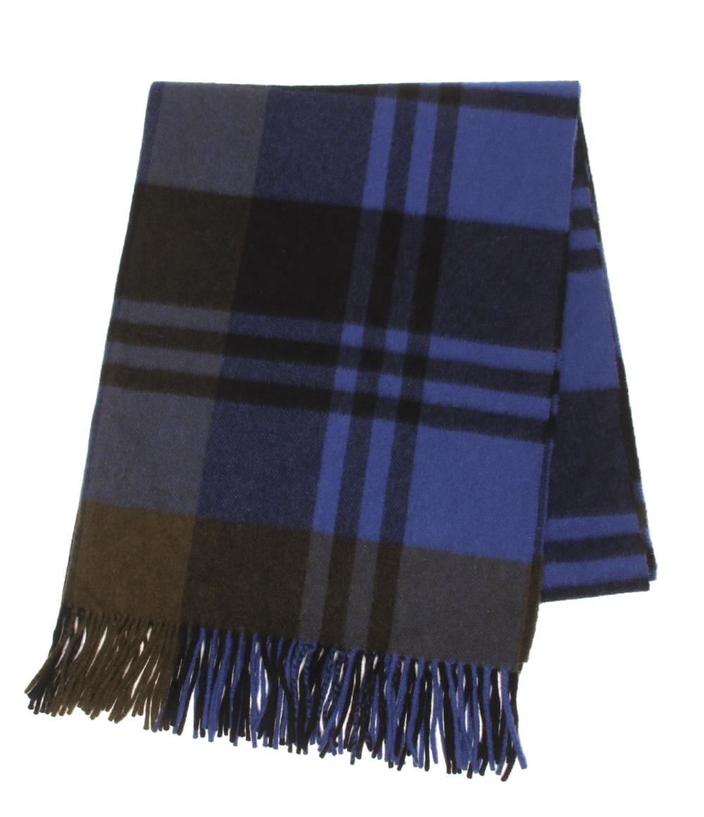 Joshua ELLis マフラー ストール チェック柄 カシミヤ100% レディース ジョシュアエリス