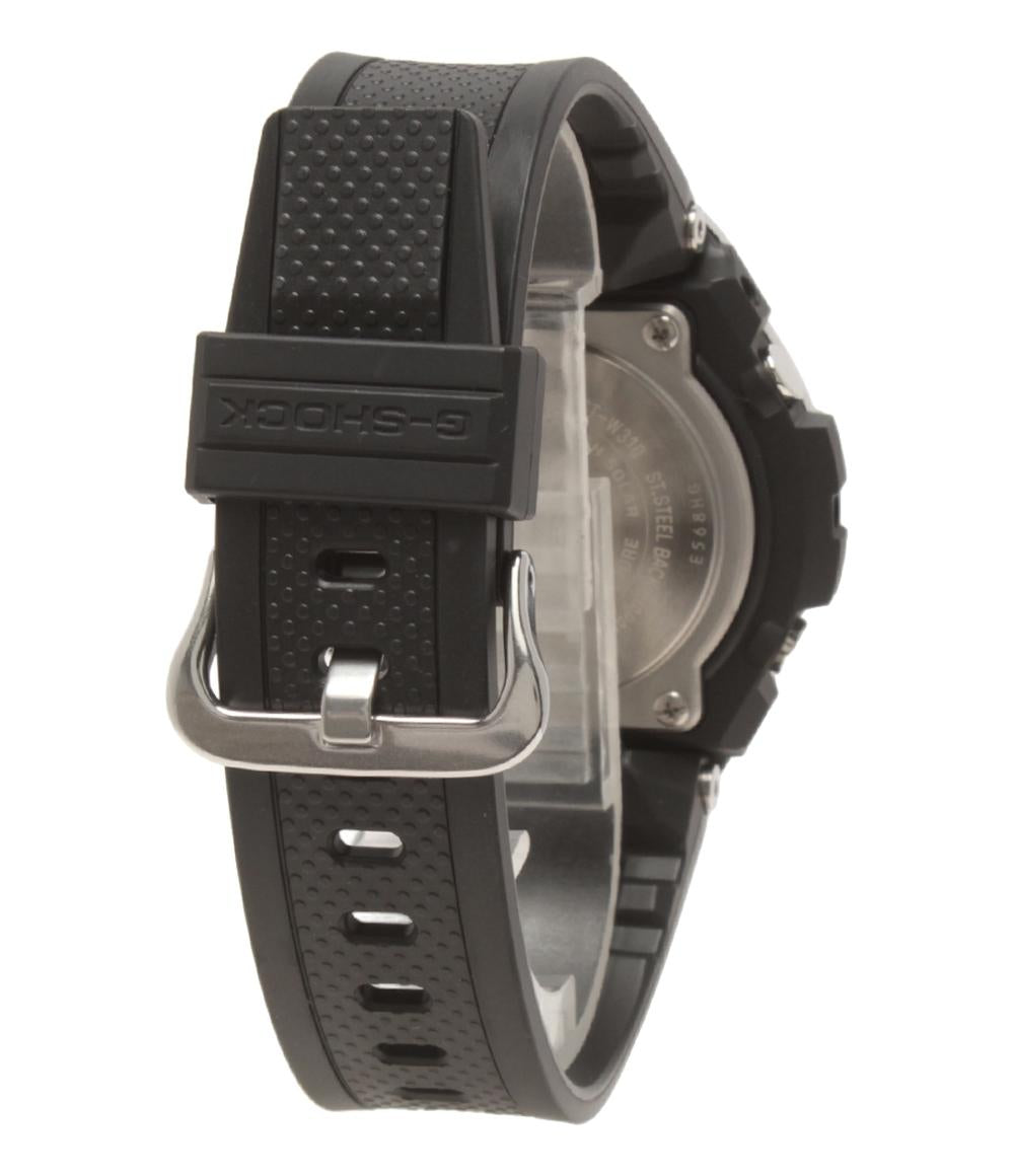 美品 カシオ 腕時計 Gスチール G-STEEL G-SHOCK ソーラー ブラック GST-W310-1AJF メンズ CASIO