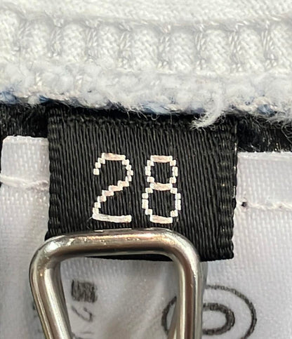 BALMAIN 蛇腹バイカーデニムパンツ ダメージ加工 メンズ SIZE 28 (S) バルマン