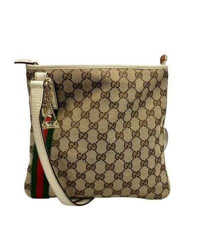 GUCCI ショルダーバッグ 斜め掛け GGキャンバス 144388 001018 レディース グッチ