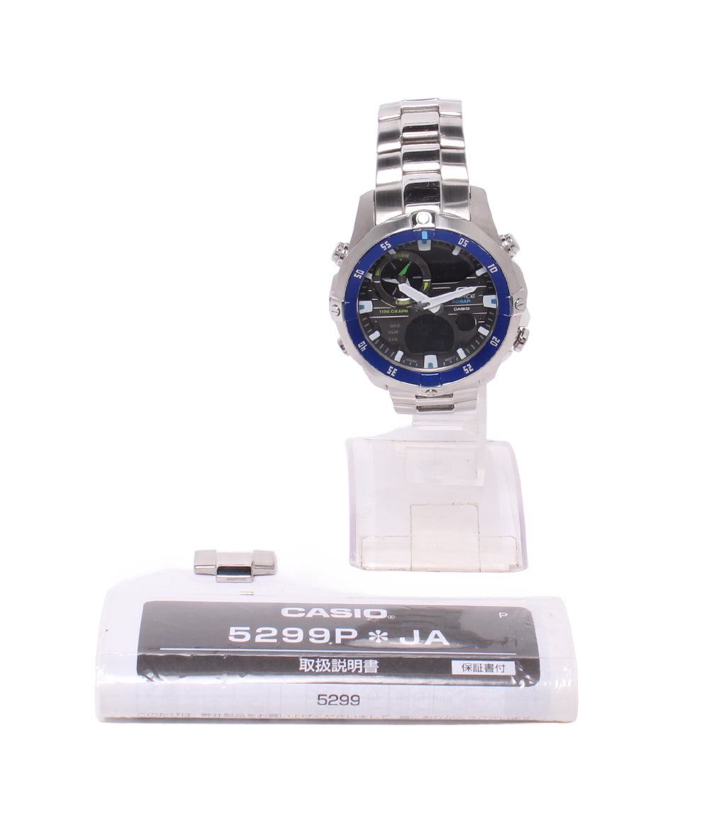 CASIO 腕時計 エディフェス クオーツ EMA-100DJ メンズ カシオ