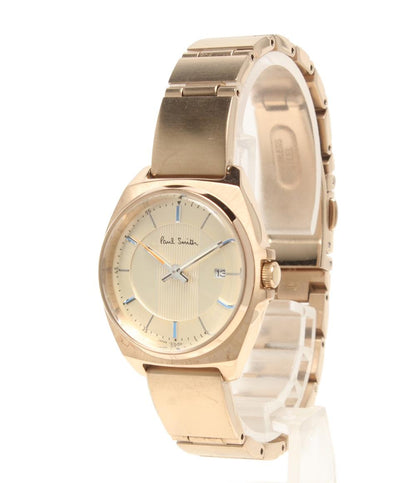 Paul Smith 腕時計 クローズドアイズ ミニ クオーツ ゴールド 1016-T020712 レディース ポール・スミス