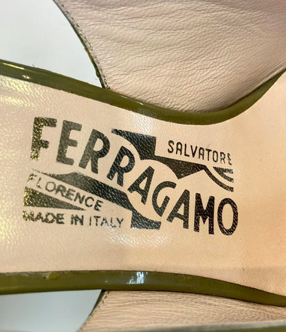 訳あり サルヴァトーレフェラガモ ミュール パンプス ヴァラ レディース SIZE 4 1/2 (XS) Salvatore Ferragamo