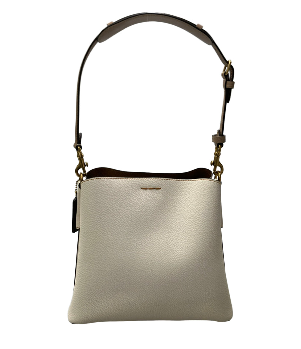 美品 COACH ショルダーバッグ 肩掛け レザー C3766 レディース コーチ