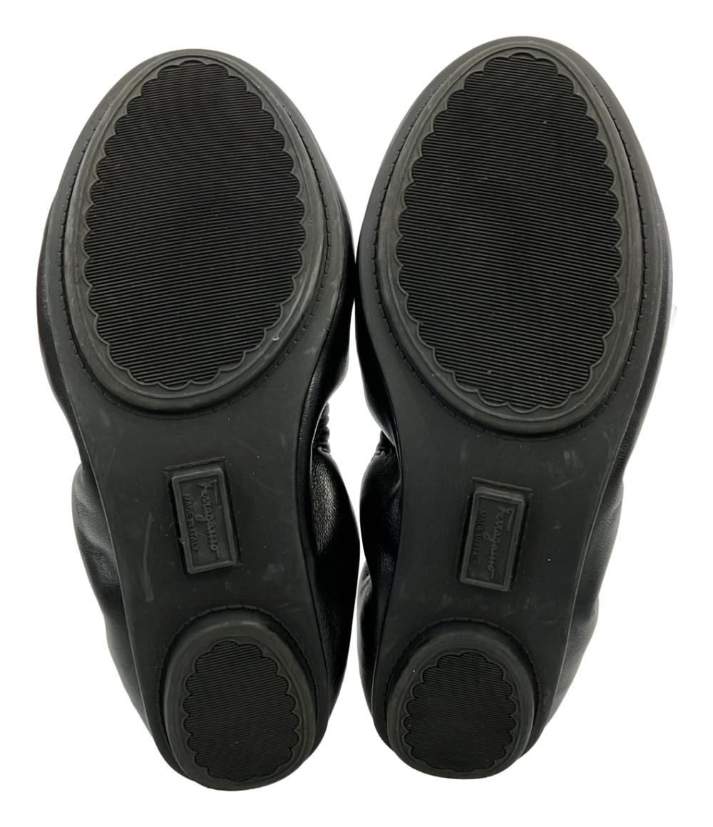 Salvatore Ferragamo フラットパンプス レディース SIZE 7 (24.1cm) サルヴァトーレフェラガモ