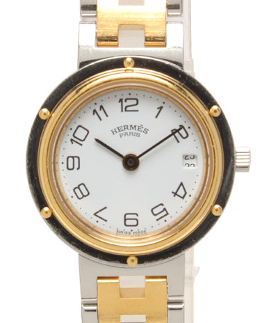 エルメス 腕時計 クリッパー クオーツ レディース HERMES