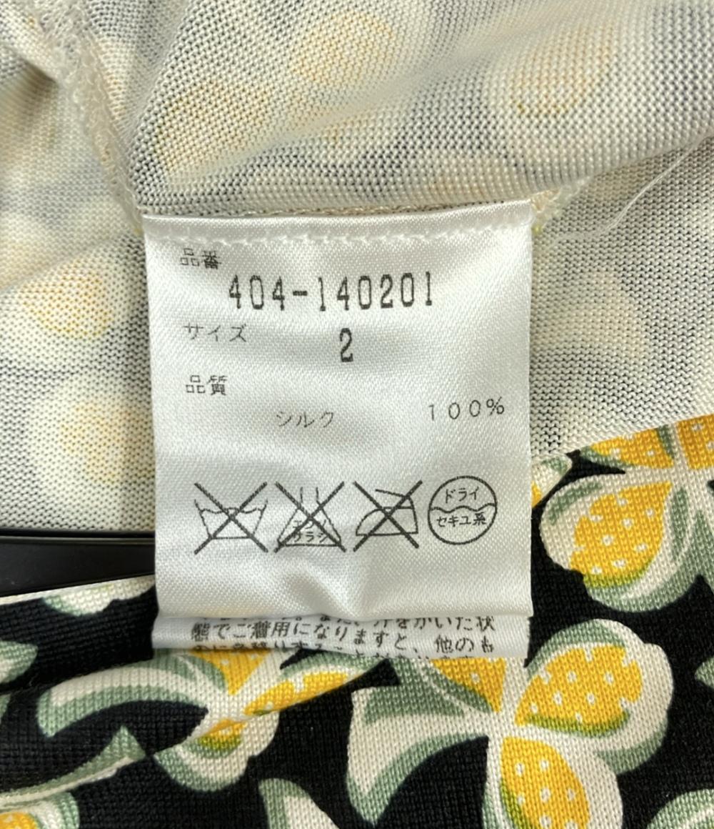 ダイアンフォンファステンバーグ シルク花柄ガウンカーディガン レディース SIZE 2 (M) DIANE VON FURSTENBERG