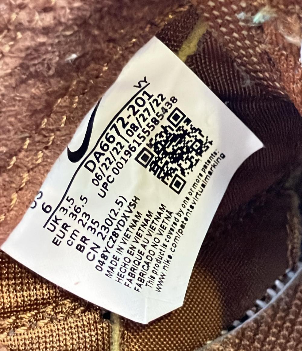 ナイキ ローカットスニーカー × Tom Sachs GENERAL PURPOSE SHOE DA6672-201 レディース SIZE 23.0 (M) NIKE