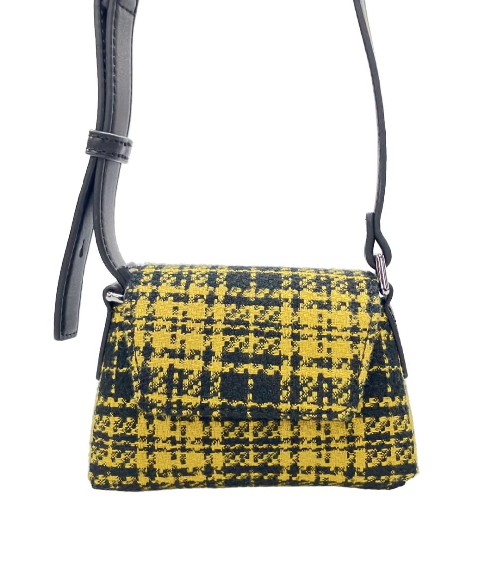 美品 チャールズアンドキース ミニショルダーバッグ 斜め掛け レディース charles & keith