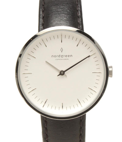 美品 nordgreen 腕時計 インフィニティ infinity クオーツ レディース ノードグリーン