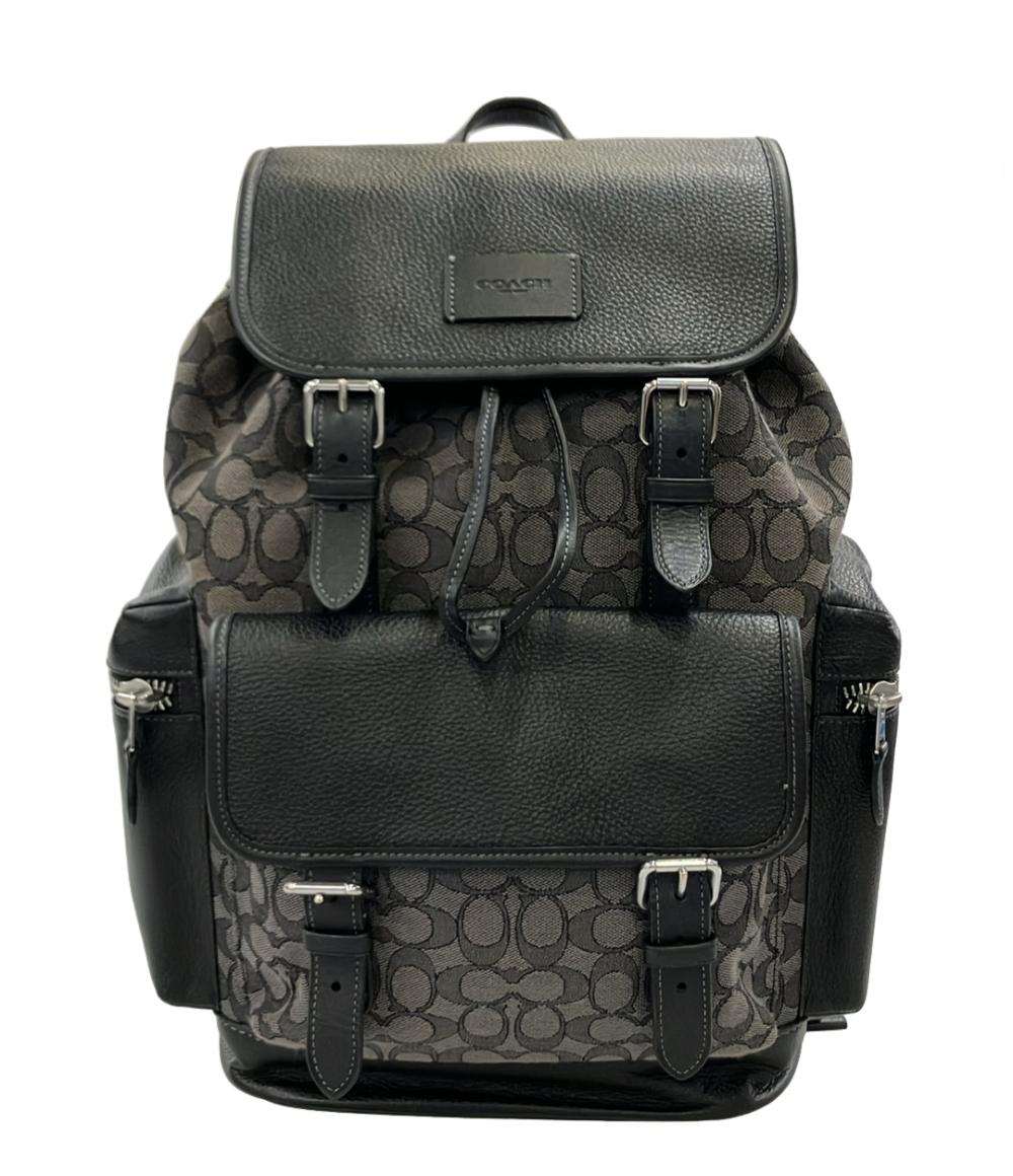 美品 COACH リュック デイパック シグネチャー CT016 メンズ コーチ